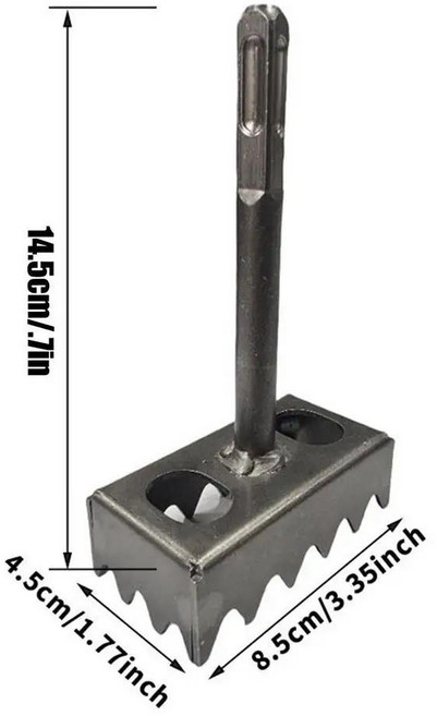 전기 박스 커터 사각형 구멍 펀치 고강도 오프너 먼지 제어 시트 록 절단 정밀도, 1. A, 1개
