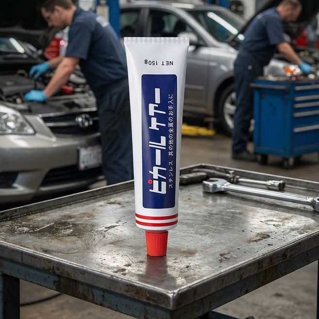 피칼 케어 금속 광택제 튜브형 150g, WHITE, 1개