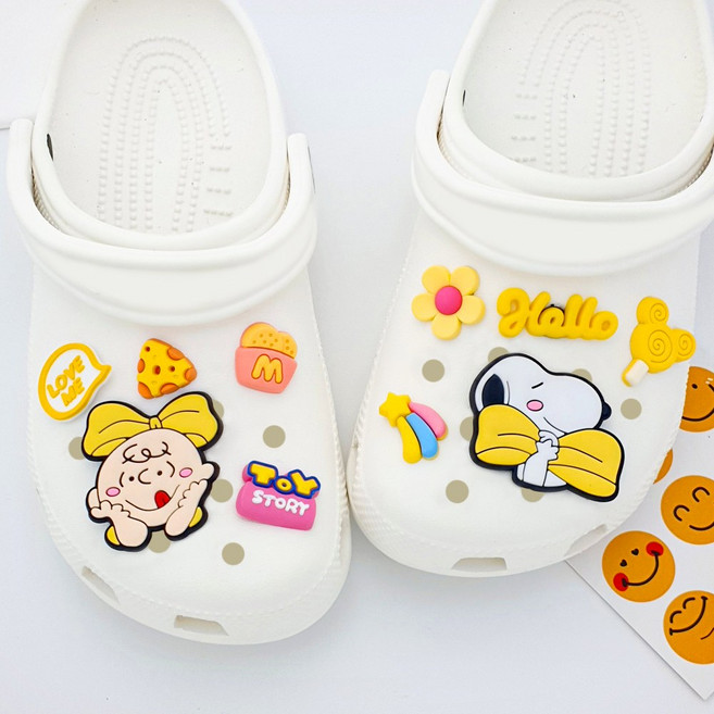 비츠톡톡 노랑 리본 강아지 파츠 세트