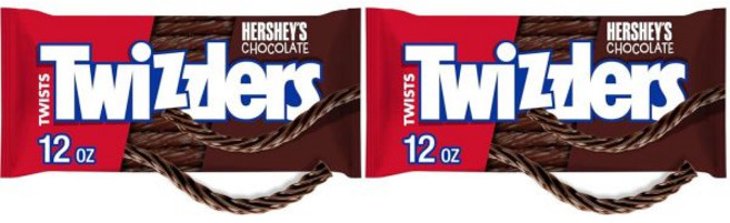 Twizzlers 감초 사탕 캔디 트위즐러스 트위스트 초콜릿 맛 12온스 가방
