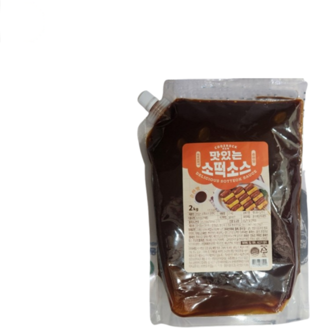 쿠즈락 소떡소떡 소스 순한맛, 2kg, 2개