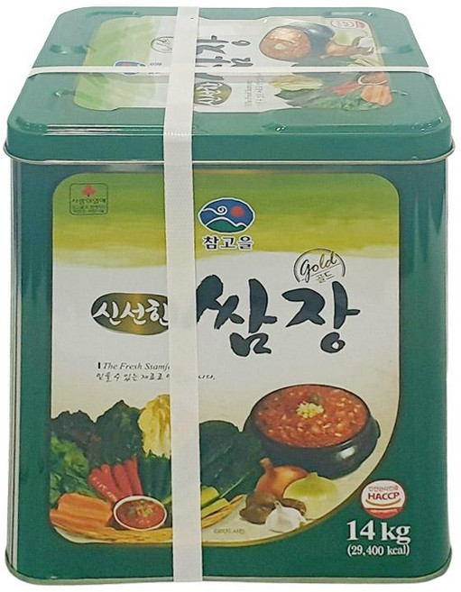 참고을 신선한쌈장 캔, 14kg, 1개