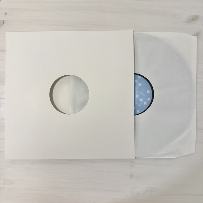 LP 하드케이스 흰색 10장, 화이트