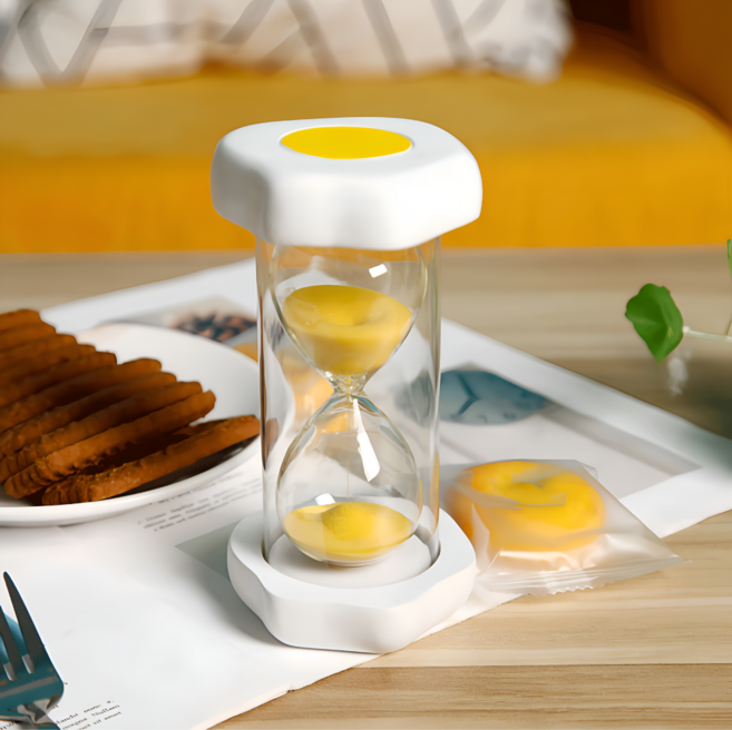 에그샌드 타이머 유아용 계란프라이 모래시계 3분 5분 10분 30분 어린이 시간습관 키우기