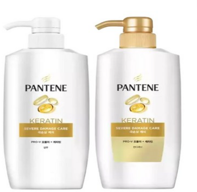 팬틴 극손상 케어 샴푸750ml + 컨디셔너750ml, 1개, 1.5L