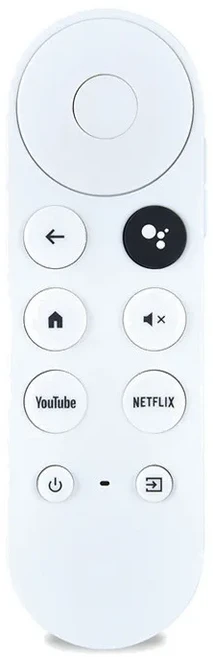 G454V / G9N9N Google TV 리모컨 4K - 음성 검색으로 엔터테인먼트 스트리밍 리모컨만 가능