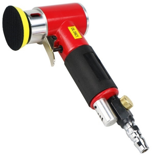 KNC 2인치 3인치 편심 미니 에어 샌더 왁싱 광택기 샌딩기, 1개, 본품(배터리없음)