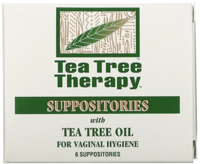 Tea Tree Therapy 질 위생을 위한 티트리 오일 함유 좌약 6개입, 상세설명참조, 6개, 상세설명참조 - 쿠팡