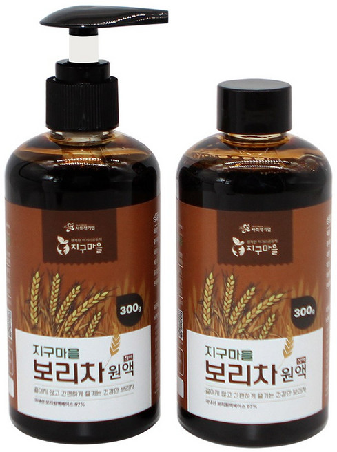 지구마을 국내산 보리차진액, 1개, 300g