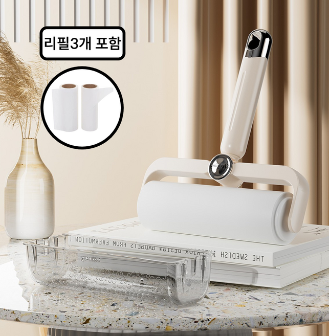 포지픽 테이프클리너 돌돌이 리필 먼지제거 휴대용 미니 돌돌이, 1세트