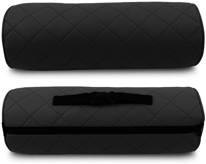 메이튼 트랙스 크로스오버 전용 차량용 목쿠션 자동차 목베개, 1개, 블랙