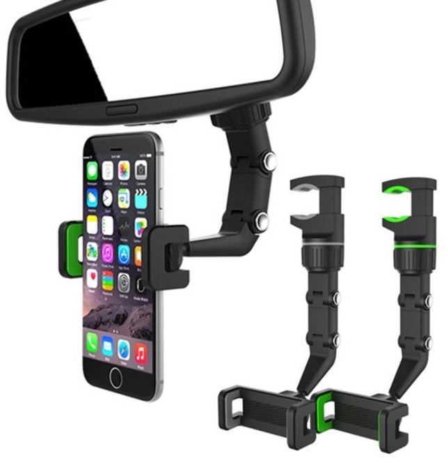 금깨비 룸미러 거치대, 그린, 1개