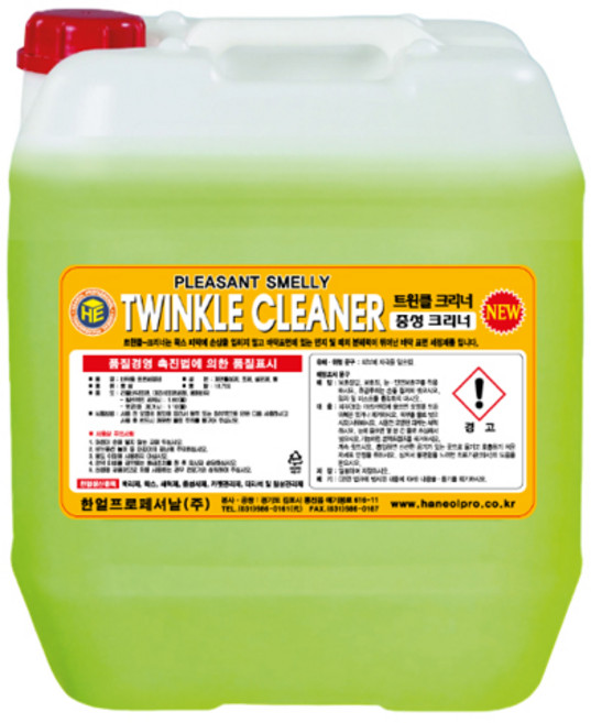 싹싹몰 트윈클 크리너 18.75L 다목적 중성세제, 1