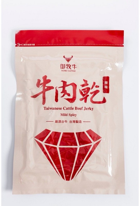 御牧牛 牛肉乾 辣味, 1個