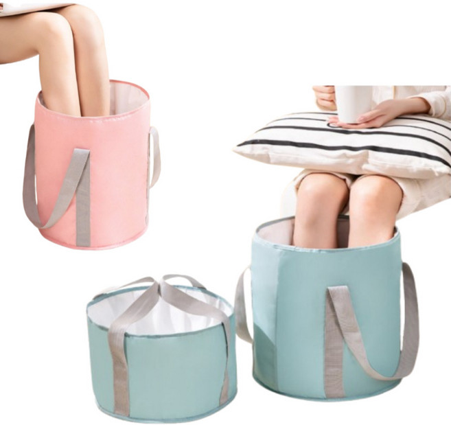 휴대용 발 족욕기 족욕통 스팀 가정용 족탕기 습 습식족욕기, 블루, 1개