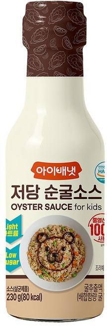 아이배냇 저당 순굴소스, 1개, 230g, 굴소스맛