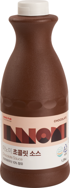 이노라이즈 이노미 초콜릿 소스, 1개, 1.25kg
