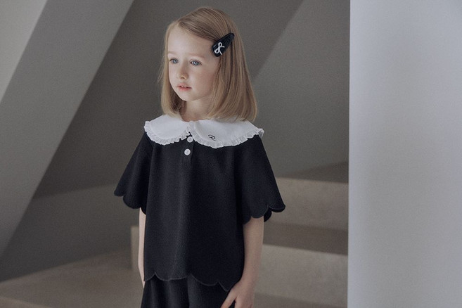 로아앤제인 시어서커앨리 블라우스RJ25MBL04BKT 185166