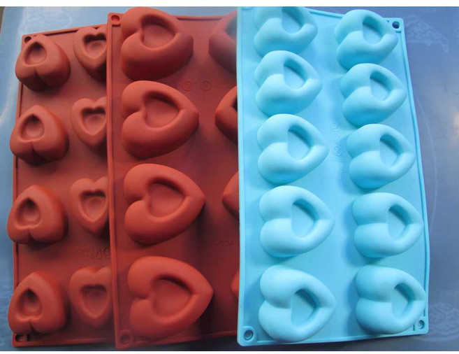 하트 티그레틀 하트티그레 베이킹몰드 실리콘 쿠키틀오발틀, 1개