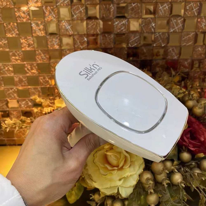 실큰 레이저 제모기 가정용 반영구 제모 남녀 공용, 1개, 제모기 핑크골드 5종 세트