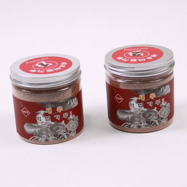 필피싱 새우 마법가루 150g 떡밥 첨가제 섭이 촉진제, 1번 고운가루, 1개