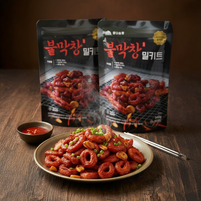 호나 돼지 대구 양념 불막창 밀키트 (막창 + 떡 + 통마늘 포함), 340g, 1개
