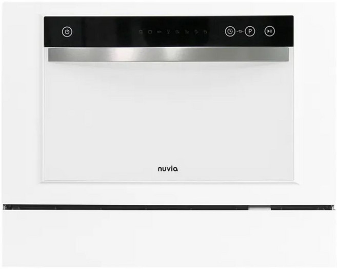 까르페 무설치 식기세척기 PRO 스텐 누비아 6인용 8인용 강력세척 자동문열림 그릇세척기(무설치전용 물통세트+전용수저통+컵걸이세트 포함), 화이트, MDW-H601B, 고객직접설치