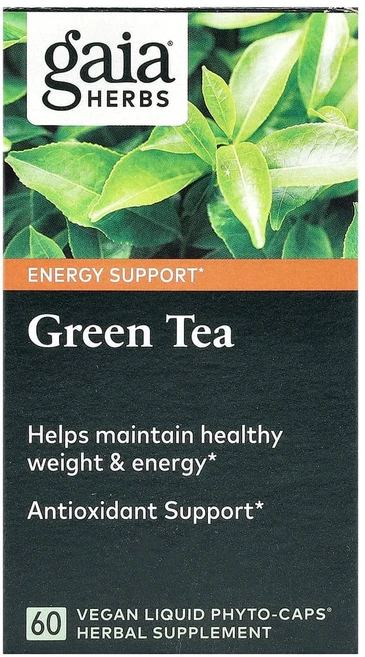 가이아허브 그린티 베지 액상 파이토 60 캡슐, 1개, 60정 - 쿠팡