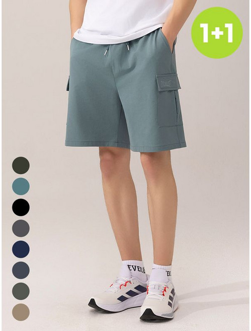 에버라스트 남자 반바지 4.5부 여름 카고 바지