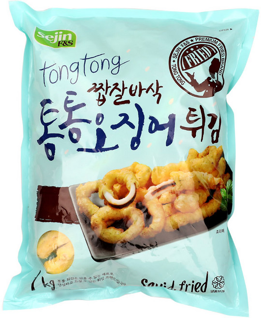 세진 통통 오징어 튀김 1kg, 1개