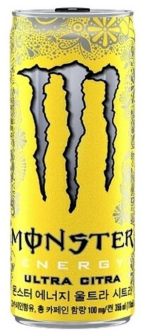 코카콜라 몬스터에너지 시트라 12캔 탄산음료, 355ml, 12개