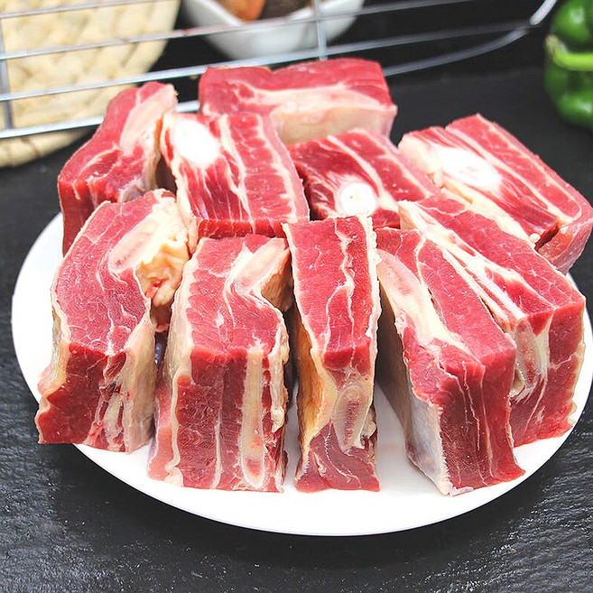 [대국맛짱] 청정지역 부드러운 송아지갈비 소갈비 (일요일&당일발송), 2개, 1kg