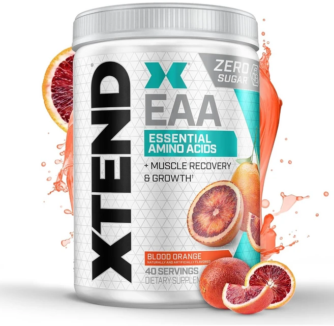 엑스텐드 EAA 에센셜 아미노산 파우더 블러드 오렌지 맛, 340g, 1개 - 쿠팡