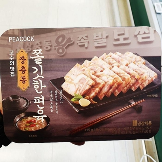 기타 피코크 장충동 쫄깃한 편육 300g 92150ice2, 기본