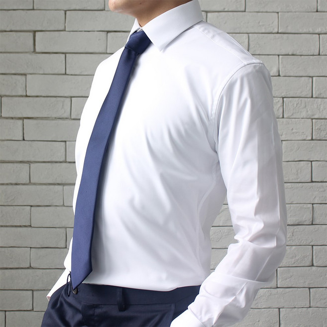 어셔츠 구김없는 링클프리 남자 스판 정장 와이셔츠