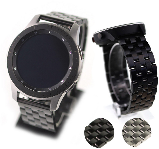 SM-R800 갤럭시워치 46M 메탈 5라인 호환스트랩 자동버클, 2. ME09SV22 실버