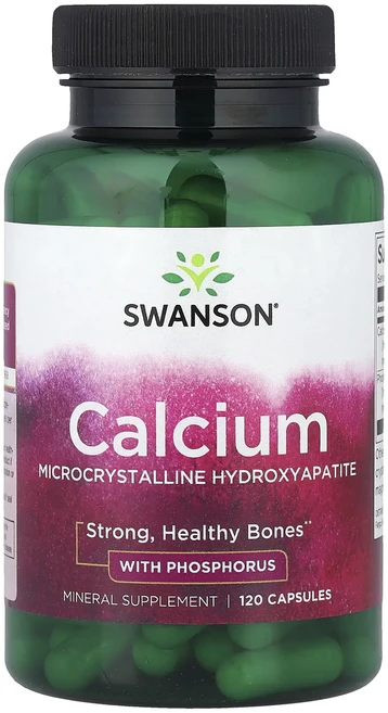 Swanson 칼슘 캡슐 120정, 1개 - 쿠팡
