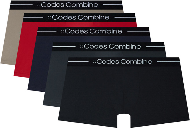 코데즈컴바인이너웨어 블랙밴드 에어로쿨 드로즈 5PACK