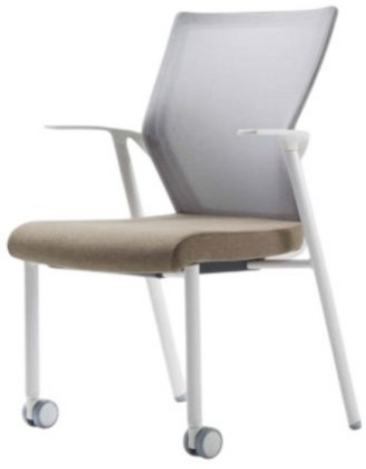 시디즈 ible(아이블) 화이트쉘 서울대의자 TNB501FE 메쉬의자 도서관의자, 샌드베이지