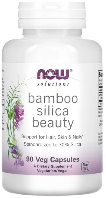 나우푸드 솔루션 대나무 실리카 뷰티 Bamboo Silica Beauty 90 베지캡슐, 1개, 90정 - 쿠팡