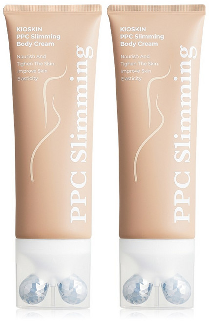 키오스킨 PPC 바르는 셀룰라이트크림 지방분해 붓기제거 바디탄력 바디슬리밍 고주파 버닝크림, 200ml, 2개