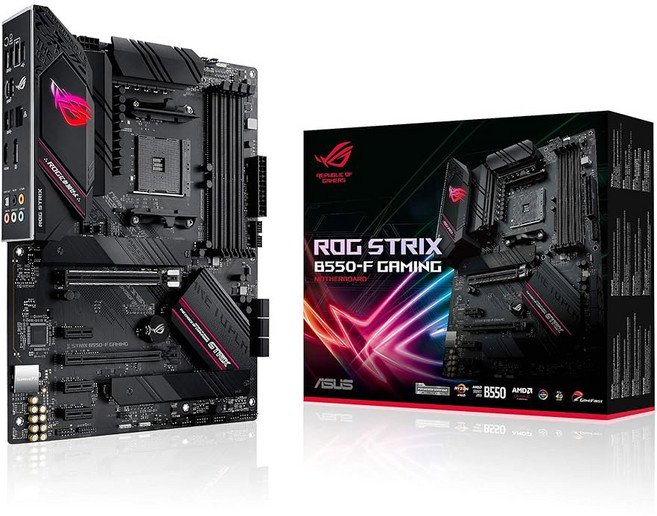 ASUS ROG Strix B550-F 게이밍 마더보드 AMD AM4 Zen 3 Ryzen 5000