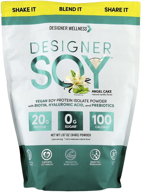 새해 첫좋은선물 Designer Wellness Brands Soy® 파우더 엔젤 케이크 848g(1.87oz) 제대로 할인합니다, DesignerWellnessBrandsSoy파우더엔젤, 1, 848g - 쿠팡