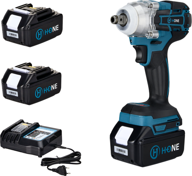 에이치원 HNE-D1800 3-in-1 임펙 렌치 세트 <출시 이벤트: 4종 비트+공구가방 증정>, 1세트