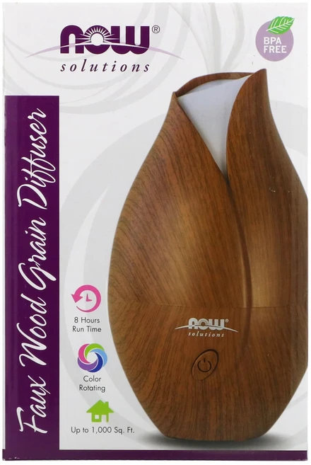 나우 푸드(NOW Foods) 솔루션즈 초음파 인조 나무결 디퓨저 1개 NOW-07519 - 쿠팡