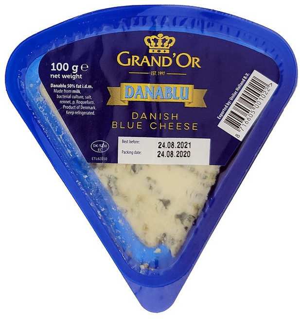 [GrandOR] 그랑드로 데니쉬 블루치즈 100g, 5개