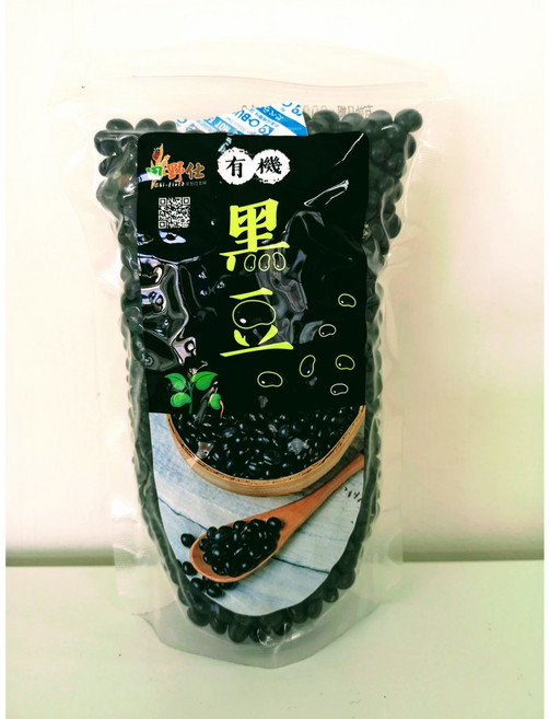 【田野仕】青仁黑豆 國立中興大學有機認證 台灣種植, 1個, 400克
