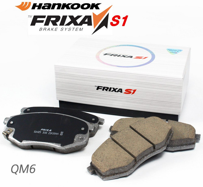 QM6 브레이크패드 한국타이어 프릭사S1 라이닝 가솔린/디젤/LPG S1S11 S1S12 S1S11R S1S03R, 뒷쪽-QM6 수동파킹 전차종