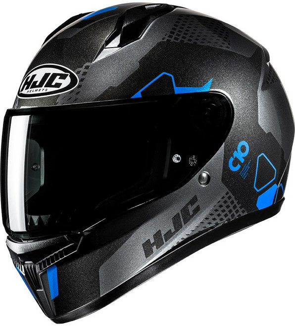HJC 홍진 오토바이헬멧 C10+멀티스카프 가성비 구성 풀페이스 바이크 스쿠터, 아스파 MC2, L