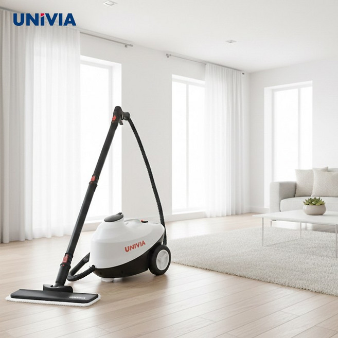 유니비아 UVS-02 급속예열 스팀청소기 세균 박멸 고온 소독 청소 / 공구명장